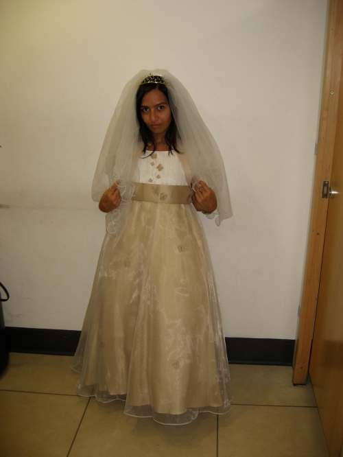 Blushing Bride Bahareh